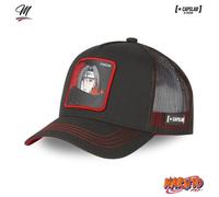 Capslab Itachi Naruto Black Trucker Cap - One-Size