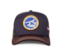 Casquette Trucker Navy À Mailles Smooth Glide Courbée Surf