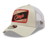 New Era A-Frame Trucker Cap - Kansas City Chiefs Stone Beige