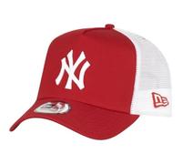 New Era Adjustable Trucker Cap - New York Yankees Rouge