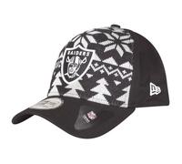 Casquette Trucker - New Era - NFL Oakland Raiders - Motif Noël - Snapback réglable - 5 panneaux