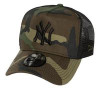 New-Era Casquette CLEAN TRUCKER NEW YORK YANKEES in Vert Unique
