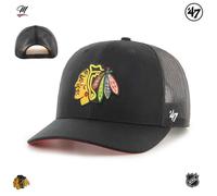 Casquette Trucker NHL Chicago Blackhawks 'Ballpark Mesh MVP' - H-BLPTR04GWP-BK