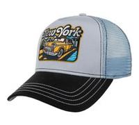Casquette Trucker NYC Yellow Cab by JJ Hats bleu clair One Size