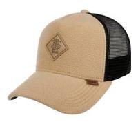 Casquette Trucker Pole Fleece by Djinns beige-noir One Size