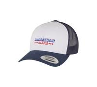 Casquette trucker rÃ©tro femme Mister Tee American Life Bleu TU