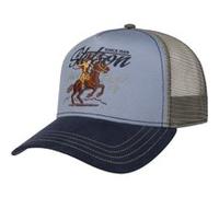 Casquette Trucker Rodeo Round Up by Stetson bleu One Size