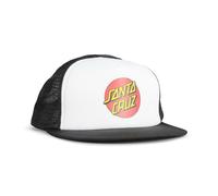 Casquette Trucker Santa Cruz Classic Dot - Blanc/Noir