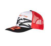 Casquette Trucker Simply The Bez Marco Bezzecchi 72 Officiel MotoGP Adulte Taille Unique Rouge Blanc Noir Taille unique