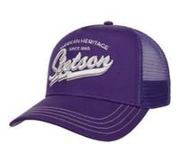 Stetson Since 1865 Casquette de camionneur Snapback en coton Taille unique Small/Standard/Big été hiver, lilas, taille unique