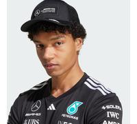 Adidas Mixte Mercedes - AMG Petronas Formula One Team Snapback Logo Trucker Cap, Black/White, M