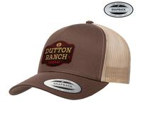 Casquette Trucker Snapback Yellowstone Premium Dutton Ranch Marron