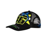 Casquette Trucker Sole Luna Monster Energy VR46 Moto GP Officiel Adulte Taille Unique Noir Taille unique