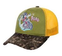 Casquette Trucker Split Road by King Kerosin noir-vert One Size