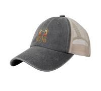 Casquette Trucker,Tiens Mon Verre, Je Dois caresser ce Chien Chapeau de Soleil Mode,Confortable Casquette de Baseball pour Adulte Outdoor Randonnée