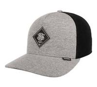 Casquette Trucker Tiny Waffle by Djinns gris-noir One Size