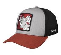 Casquette Trucker Tom & Jerry Cat by Capslab noir-rouge One Size