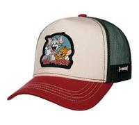 Casquette Trucker Tom & Jerry II by Capslab blanc-noir One Size