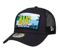 Casquette Trucker Uni Licence Plate by New Era noir One Size