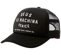Casquette Trucker Venice Address noir DEUS EX MACHINA
