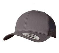 Casquette trucker visiÃšre incurvÃ©e enfant Flexfit Retro Gris 52/56 cm