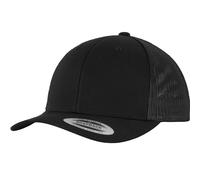 Flexfit Trucker 6606-retrotrucker Mixte Rétro Noir 1 an EU