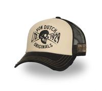 Von Dutch Casquette Trucker avec Filet Souple Effet Bamboo avec Print Crew TU