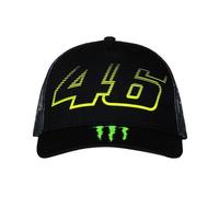 Casquette Trucker - VR46 - Monster Energy - Noir - Adulte - Coton Taille unique