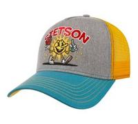 Casquette Trucker Walking Sun by Stetson gris-jaune One Size