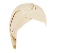 Casquette turban tendance musulmane pour femme - Casquette de baseball - Chapeau de chasseur de têtes, kaki, Taille unique