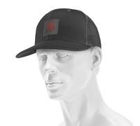 Carhartt Casquette Rugged Flex Twill – Dos en maille – Écusson logo – Noir