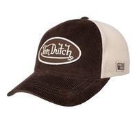 Casquette Twotone Cord Trucker by Von Dutch marron One Size