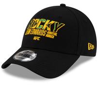 Casquette UFC Leon Edwards New Era 9Forty Noire MMA Réglable