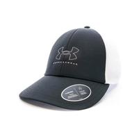 Casquette - UNDER ARMOUR - Driver - Blanc/Noir - 100% Coton - Attache réglable M/L