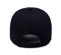 Casquette unisexe Baseball Extérieur Couleur unie Hommes Light Board Sun Hat Baseball Casquettes Garçon Casquette Été, Noir , taille unique