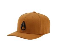 Casquette unisexe nixon deep down ff athletic fit marron noir