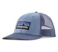 Casquette unisexe patagonia p 6 logo lopro trucker bleu
