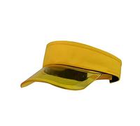 Casquette Unisexe Retro 80s Neon Sun Visor Visière Plastique Pub Visière Golf Chapeau Fluo Visière de Sport Fantaisie Chapeau de Soleil rétro pour Femmes et Hommes à l'extérieur Chapeau