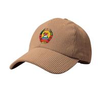 Casquette Universelle République du Mozambique Militaire Velours - Unisexe Anti-UV Conduite/Ville/Sport