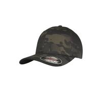 Flexfit Casquette de baseball Flex fit Multicam Kaki S/M Mixte