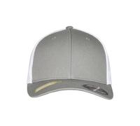 Flexfit Casquette de baseball Trucker Recycled Mesh Gris/Blanc Taille L/XL Mixte