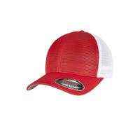 Casquette Urban Classics 360 omnimesh bicolore Rouge L/XL