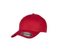Flexfit Casquette de baseball unisexe adulte Coton biologique Rouge S/M
