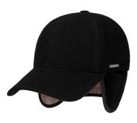 Casquette Vaby Earflap by Stetson noir S (54-55 cm)