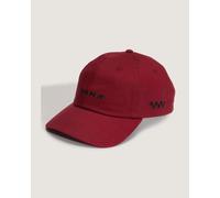 Casquette Vans Check Side rouge noir