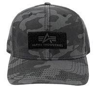 Casquette Velcro Cap Alpha Industries - Black Camo universel