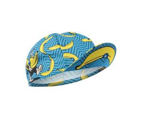 Casquette vélo déco banane Gist Bleu TU