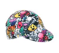 Gist Casquette vélo déco Fuck Multicolore TU