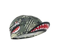 Casquette vélo déco les crocs Gist Vert TU