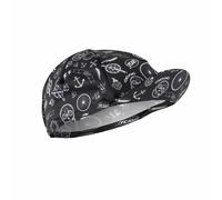 Casquette velo deco yeah noir